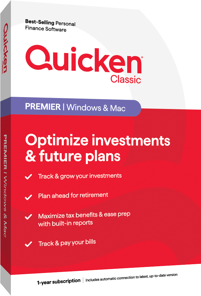 Quicken Premier Reference